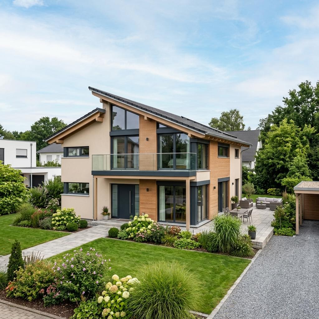 LUXHAUS Pultdach 175 – Fertighaus Preis pro m²